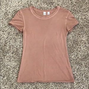 Melrose and Market Tops - Tan Short Sleeve Tee from Nordstrom Rack Melrose and Market Tops - Tan Short Sleeve Tee from Nordstrom Rack